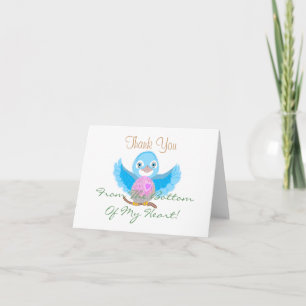 Bluebird Thank You! You Card