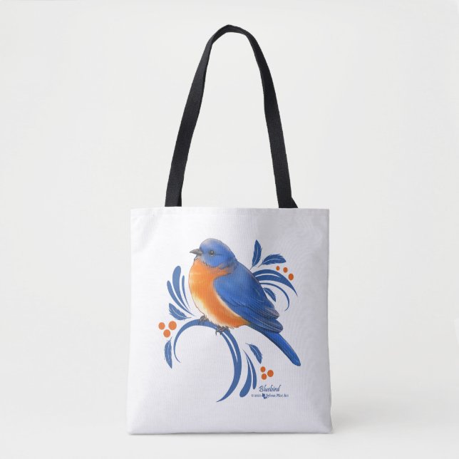 Bluebird Tote Bag (Front)