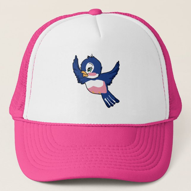 Bluebird Trucker Hat (Front)