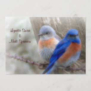 Bluebird Wedding Invitations