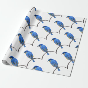 Bluebird Wrapping Paper