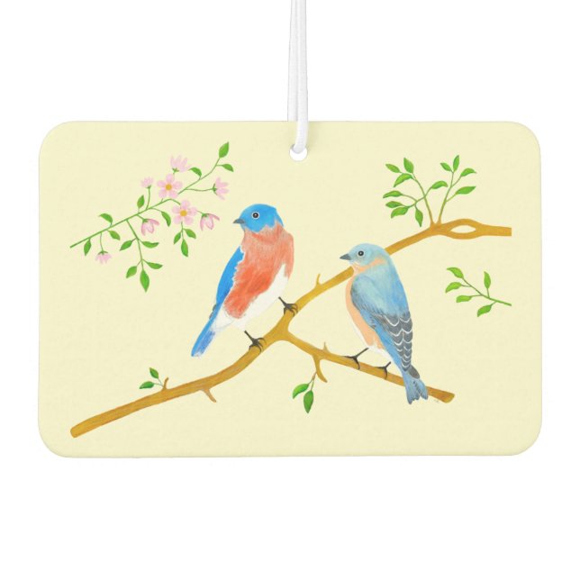 Bluebirds Air Freshener (Front)