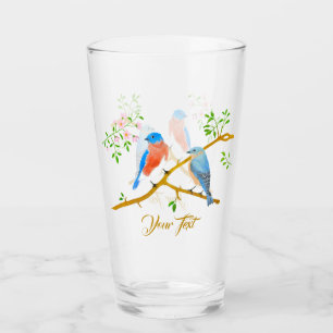 Bluebirds Glass