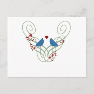 Bluebirds II Postcard