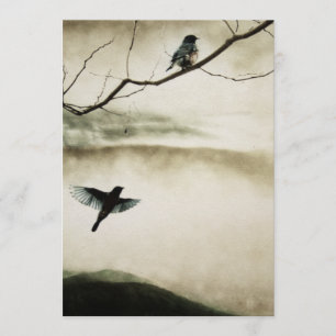 Bluebirds in Love Invitation