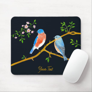 Bluebirds Mouse Mat