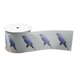 Bluebirds Satin Ribbon