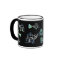 BlueBlackGreen Fish Mug by Susan Waterfield