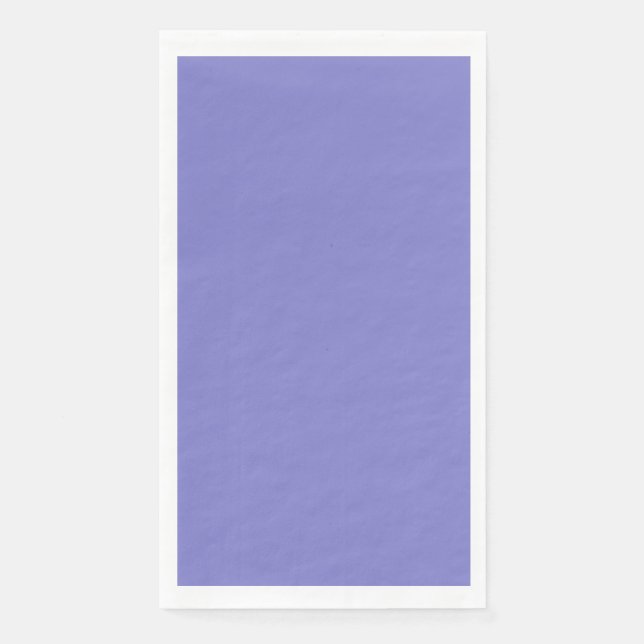 Bluebonnet Bluish-Purple solid colour Napkin (Front)