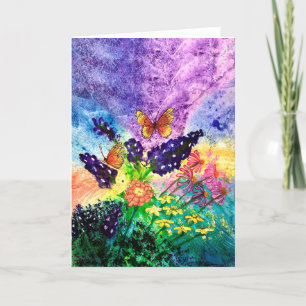 Bluebonnet Bouquet 5 x 7 Card