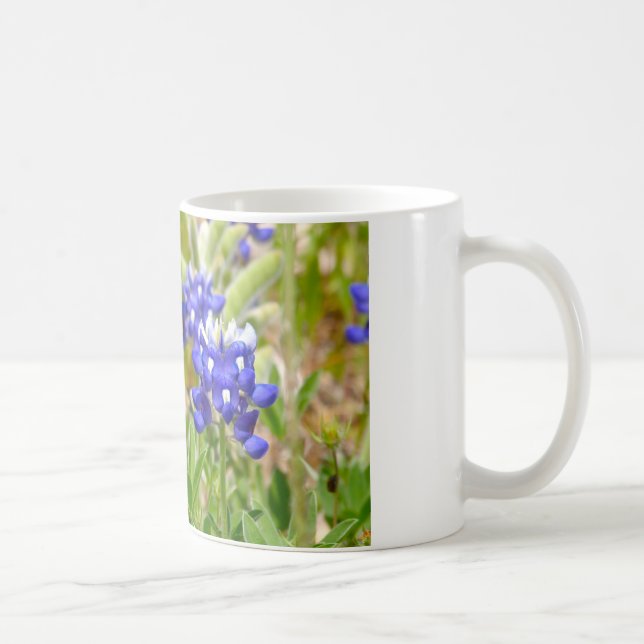 Bluebonnet Closeup Coffee Mug (Right)