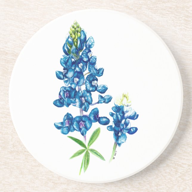 Bluebonnet Coaster (Front)