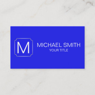 Bluebonnet colour background business card