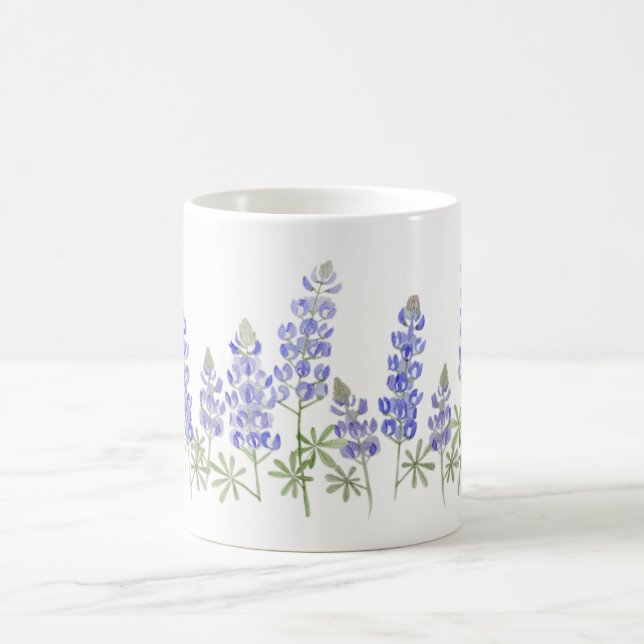 Bluebonnet Flower Mug - All sizes/styles (Center)