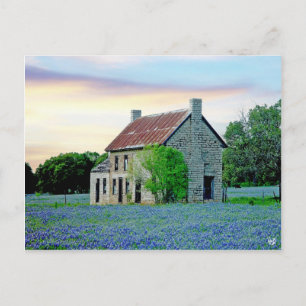 Bluebonnet House, Marble Falls, TX Postcard