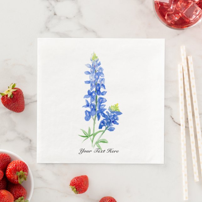 Bluebonnet Napkin (Insitu)