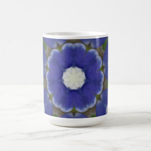 Bluebonnet Petal Kaleidoscope Coffee Mug