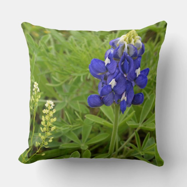 Bluebonnet Pillow (Front)