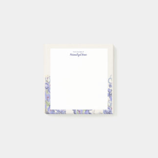 Bluebonnet post-it notes