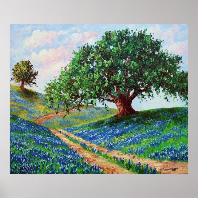 "Bluebonnet Road"  Print (Front)