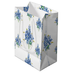 Bluebonnets and Wildflowers Medium Gift Bag