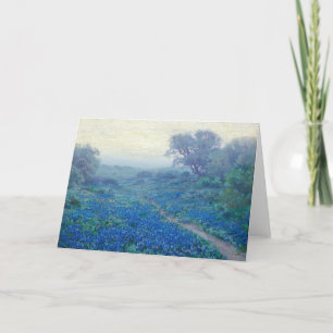 Bluebonnets at Sunrise   Julian Onderdonk Holiday Card