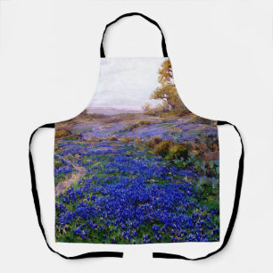 Bluebonnets at Twilight, North of San Antonio Apron