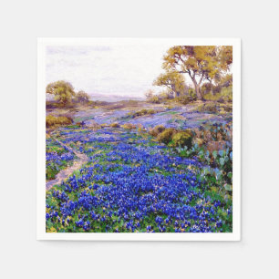 Bluebonnets at Twilight North of San Antonio, Napkin
