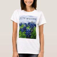 Bluebonnets Blue Flowers Texas texan Floral