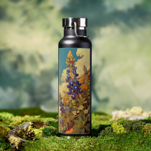 Bluebonnets in West Texas Water Bottle