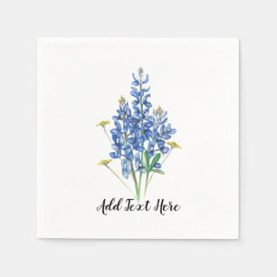 Bluebonnets Paper Napkins