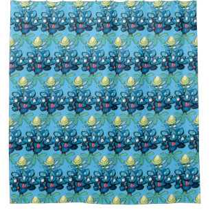 Bluebonnets Shower Curtain