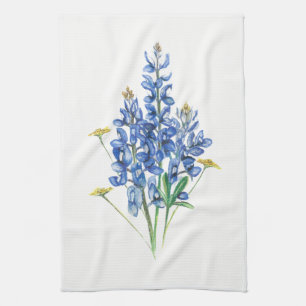 Bluebonnets Tea Towel