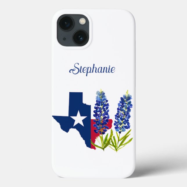 Bluebonnets Texas Flower Floral Texan Gorgeous Case-Mate iPhone Case (Back)