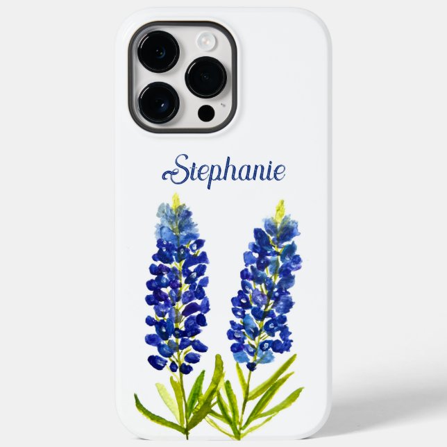 Bluebonnets Texas Flower Floral Texan Gorgeous  Case-Mate iPhone Case (Back)