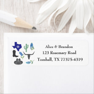 Bluebonnets Texas State Flowers Lupine Watercolor