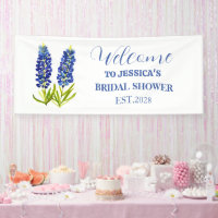 Bluebonnets Wildflower Texas Bridal shower