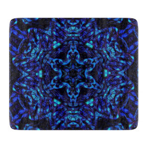 Blued Up Cutting Board