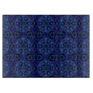 Blued Up Cutting Board