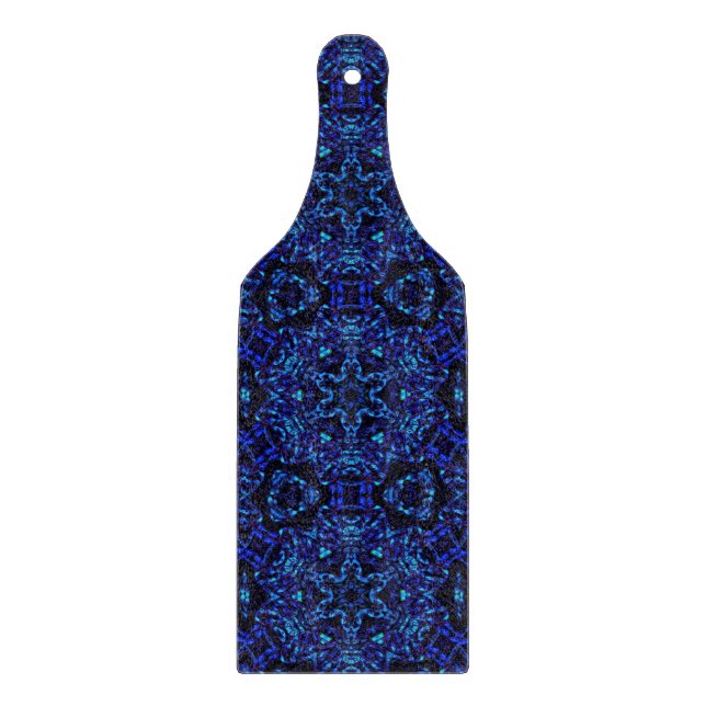 Blued Up Cutting Board (Front)