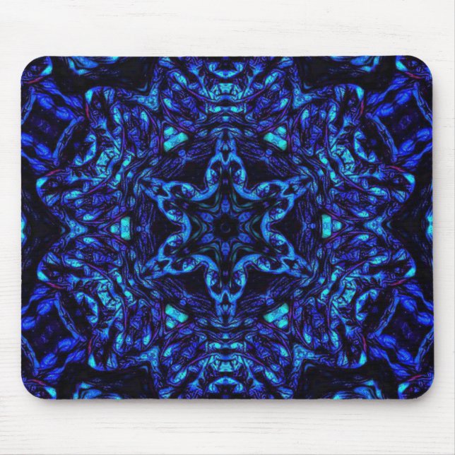Blued Up Mouse Mat (Front)