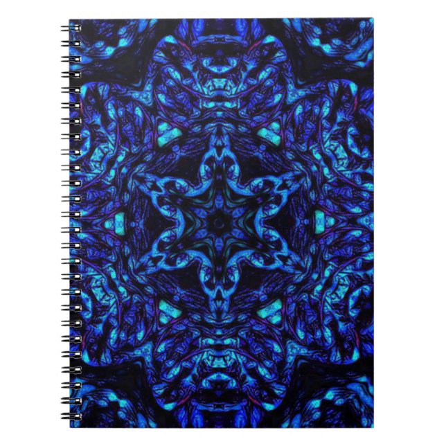 Blued Up Notebook (Front)