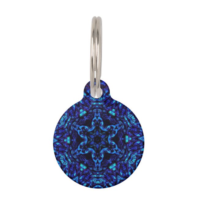 Blued Up Pet Tag (Back)