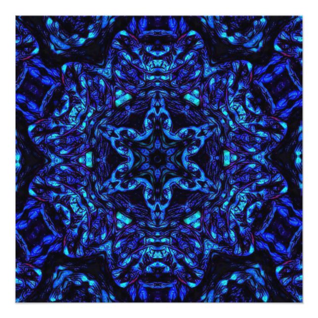 Blued Up Photo Print (Front)