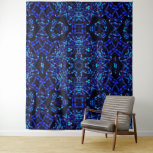 Blued Up Tapestry