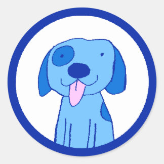 Bluedog Jefferson (Blue Dog Democrat) Classic Round Sticker