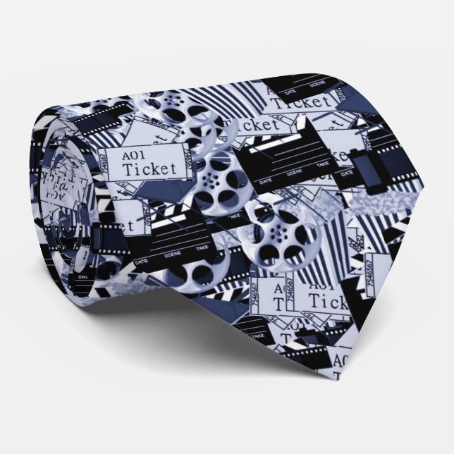 bluefilmmovie, tie (Rolled)