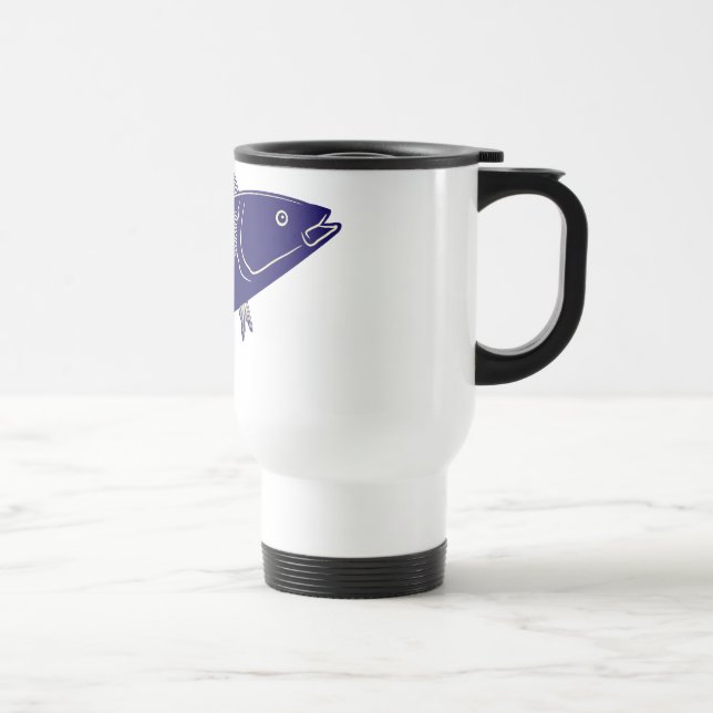 Bluefin Tuna Fish Travel Mug (Right)