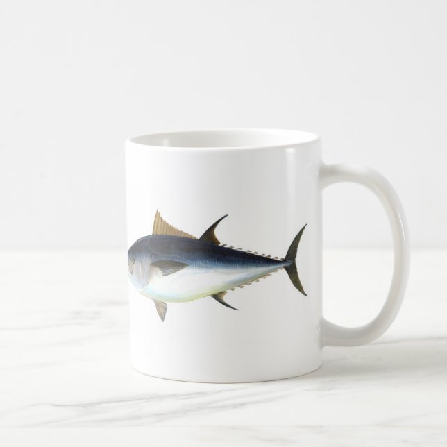 Bluefin Tuna illustration Coffee Mug (Right)