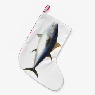 Bluefin Tuna illustration Small Christmas Stocking